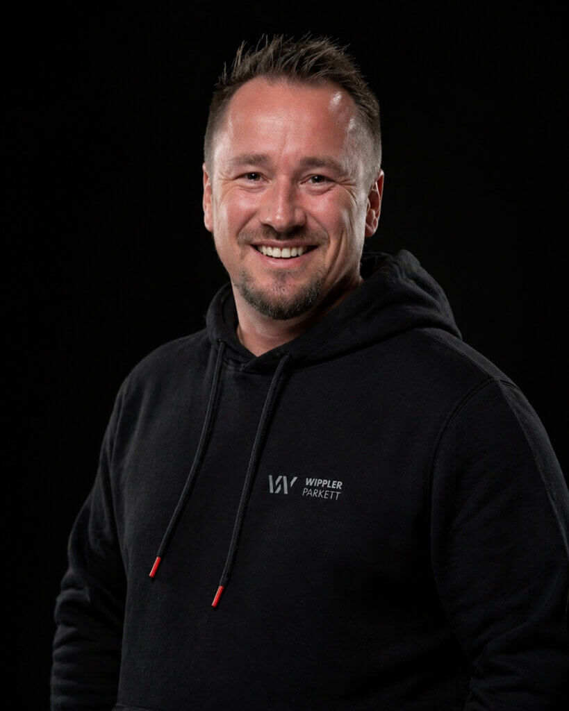 Kamil Wippler. Geschäftsführer Wippler Parkett, Parkettleger