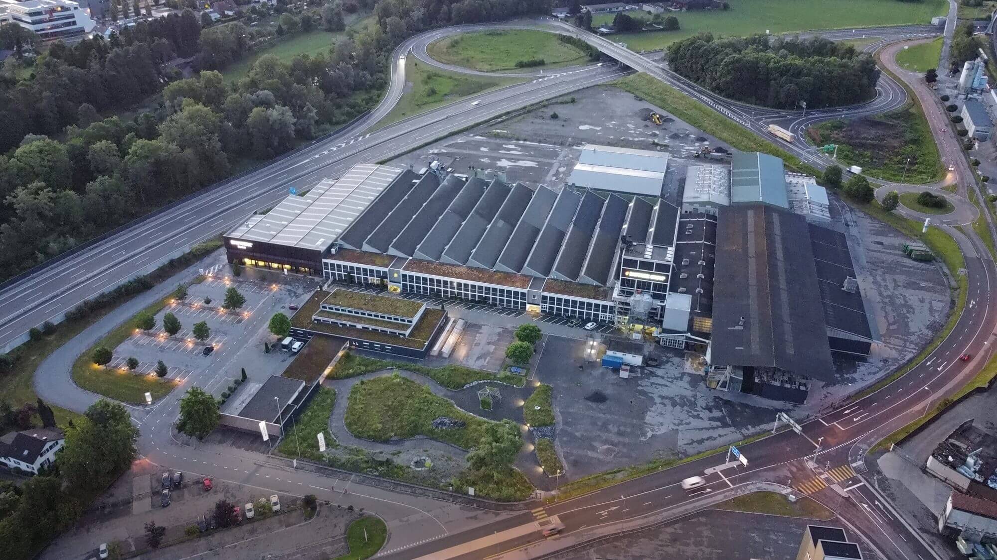 Werk von Bauwerk Parkett in St. Margrethen in der Schweiz