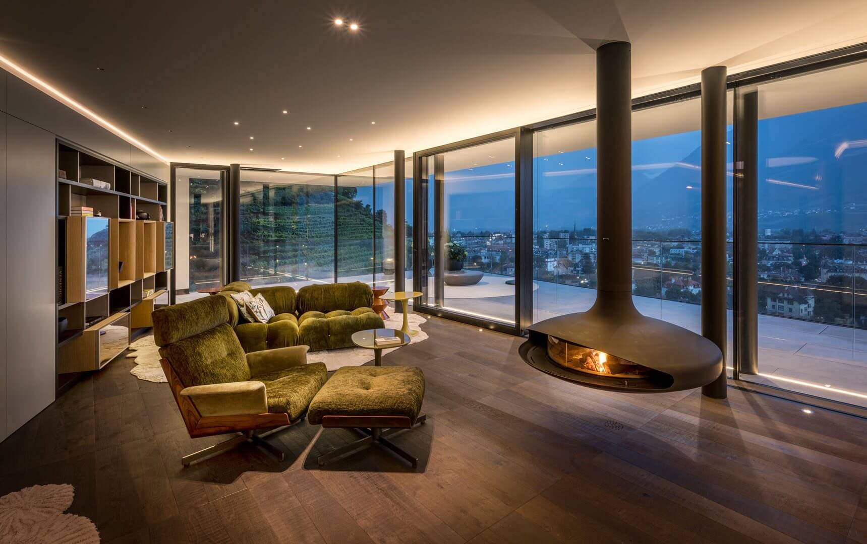 Loft mit Listone Giordano Natural Genius Medoc