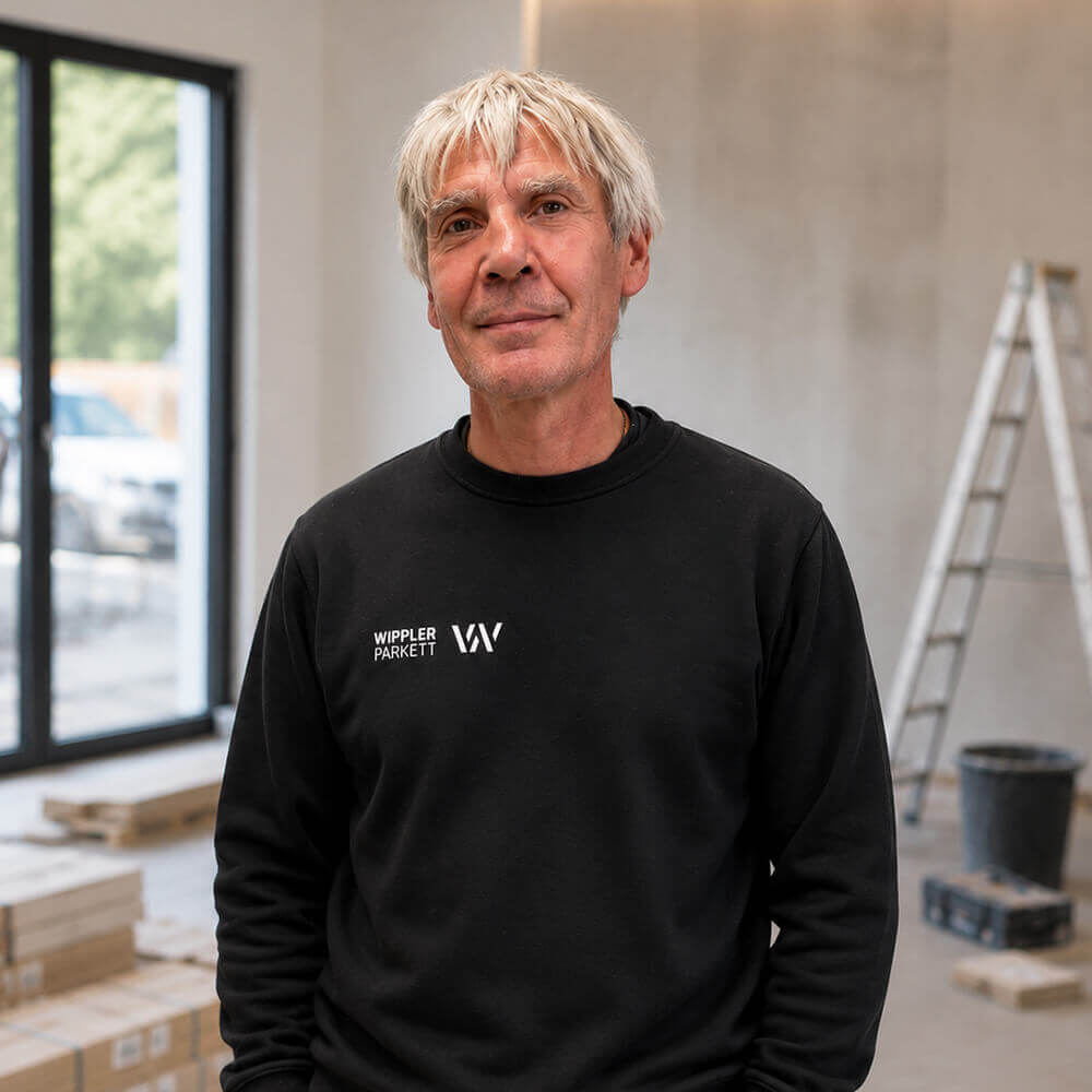 Stanislaw, Parkettleger und Schreinermeister bei Wippler Parkett